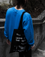 Load image into Gallery viewer, FAY WILDHAGEN LEAVE ME TO THE MOON TOTEBAG
