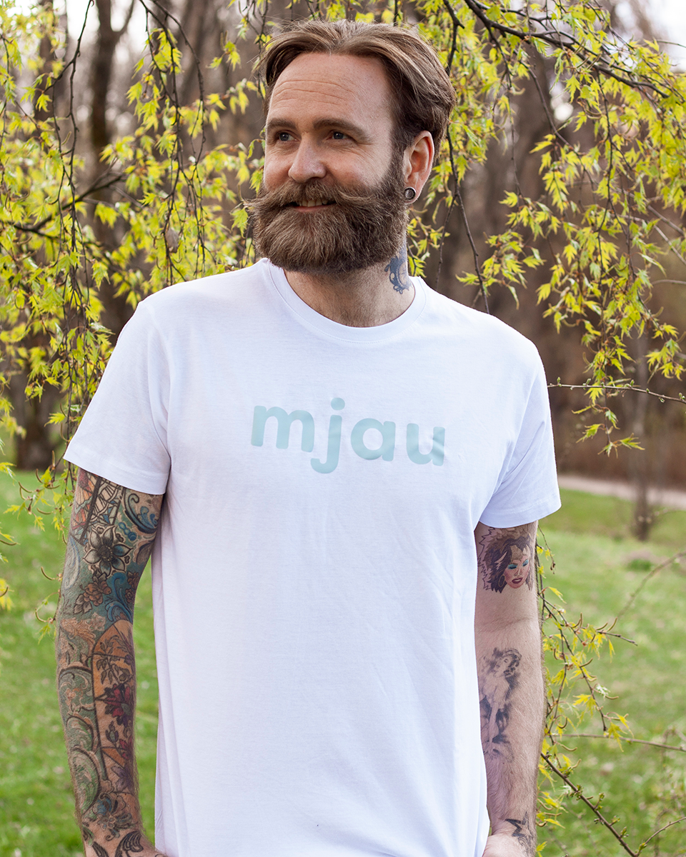 mjau T-skjorte
