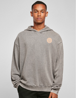 Last inn bildet i Galleri-visningsprogrammet, ULRIKKE HONESTLY - OVERSIZED GRÅ HERRE HOODIE
