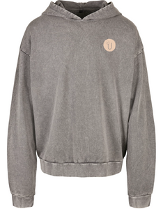 ULRIKKE HONESTLY - OVERSIZED GRÅ HERRE HOODIE