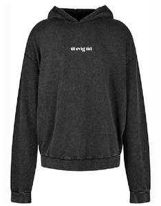 ULRIKKE til evig tid - OVERSIZED SORT DAME HOODIE