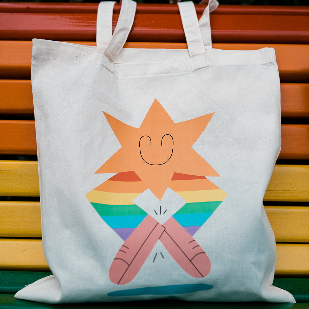 VÅG Å VÆRE PRIDE TOTEBAG